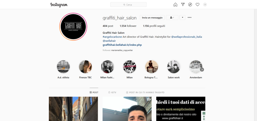consulenza graffiti hair come prenotare